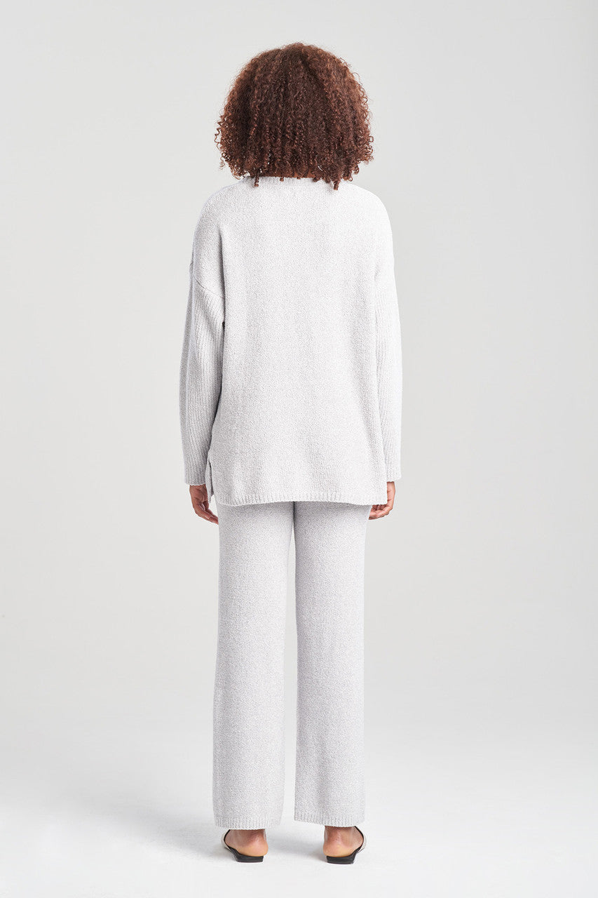NATORI Buy Aura Heather Chenille Top in Dove Grey Online