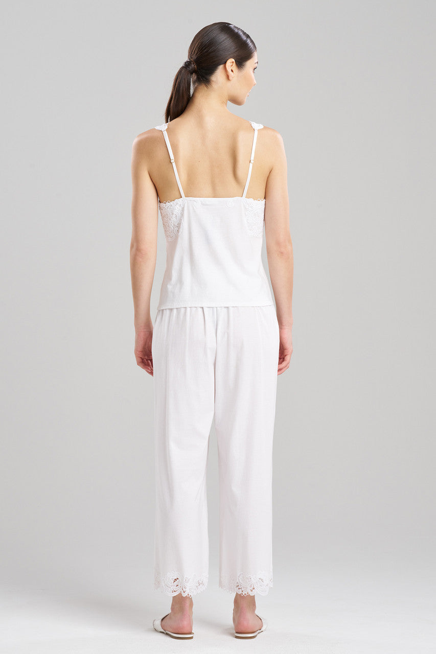 NATORI Buy Bliss Harmony Lace V-Neck Cami in White Online