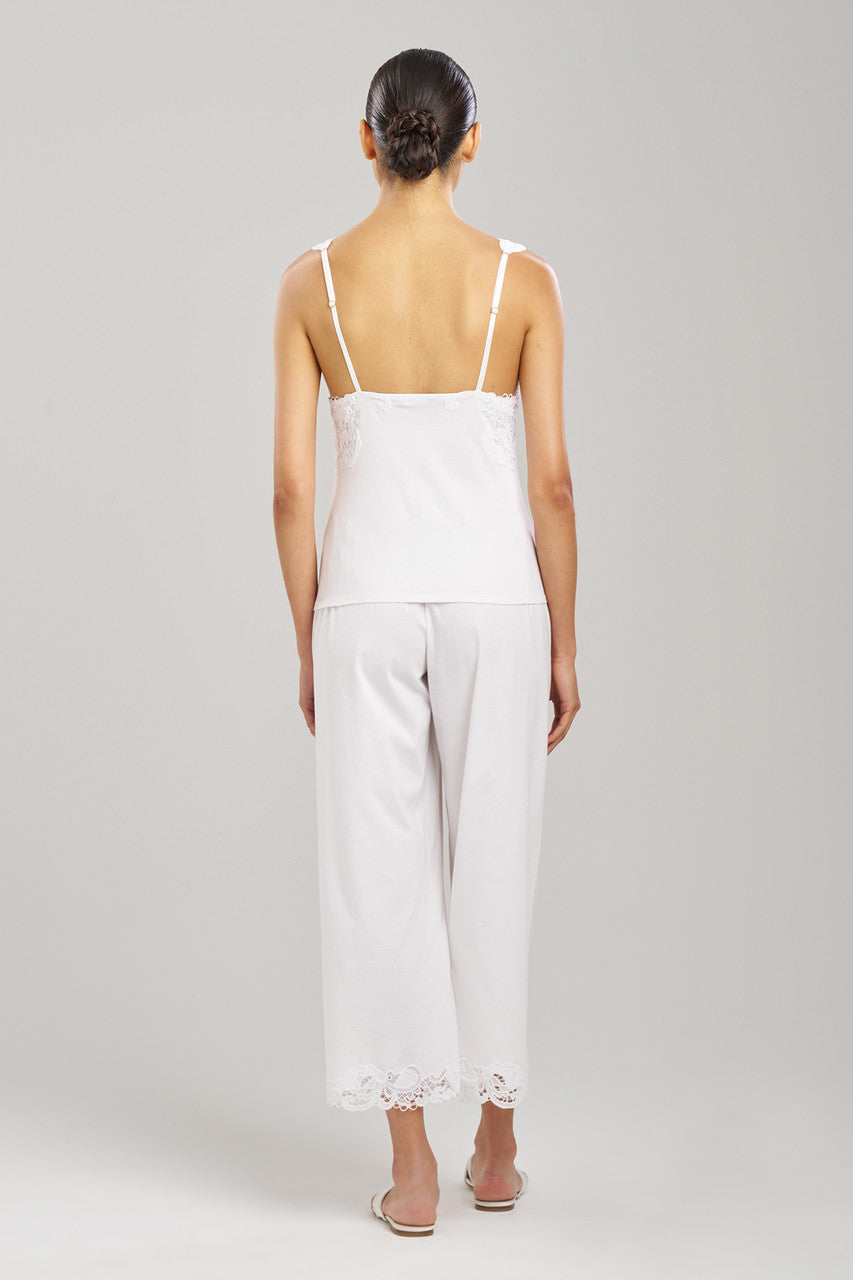 NATORI Buy Bliss Harmony Lace V-Neck Cami in White Online