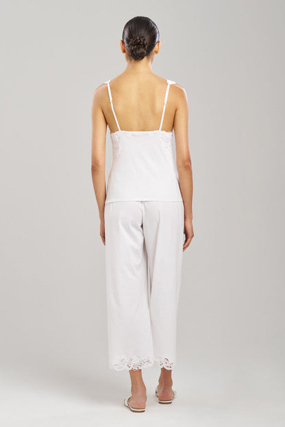 NATORI Buy Bliss Harmony Lace V-Neck Cami in White Online