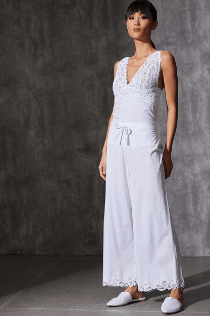 NATORI Buy Bliss Harmony Lace V-Neck Cami in White Online