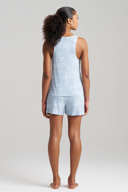 NATORI Aria Printed Rib Ease Shorts PJ