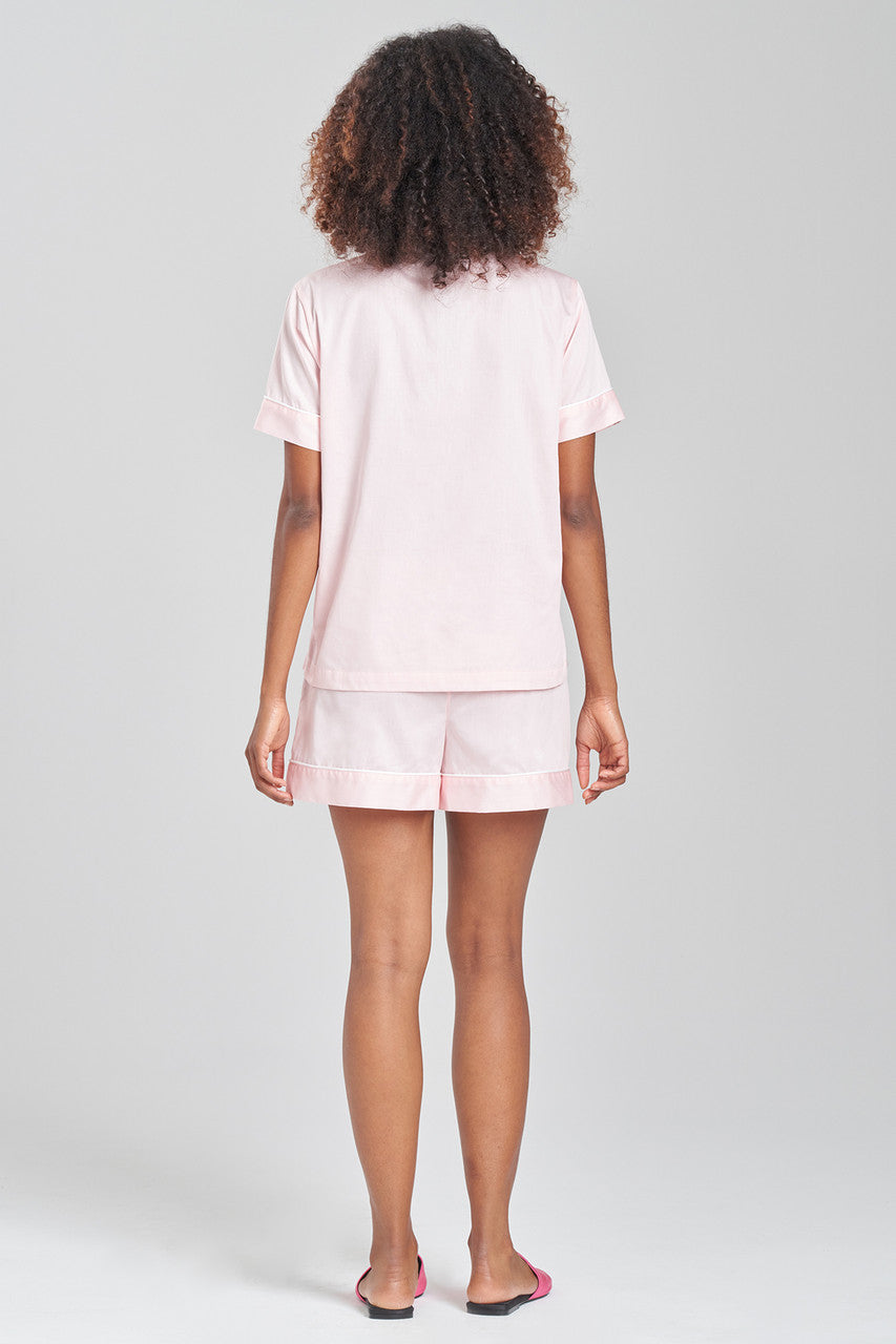 NATORI Buy Cotton Sateen Shorts PJ in Blush Online