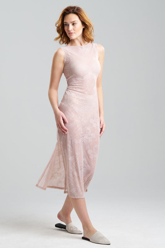NATORI Buy Dragon Lace Gown in Café Online