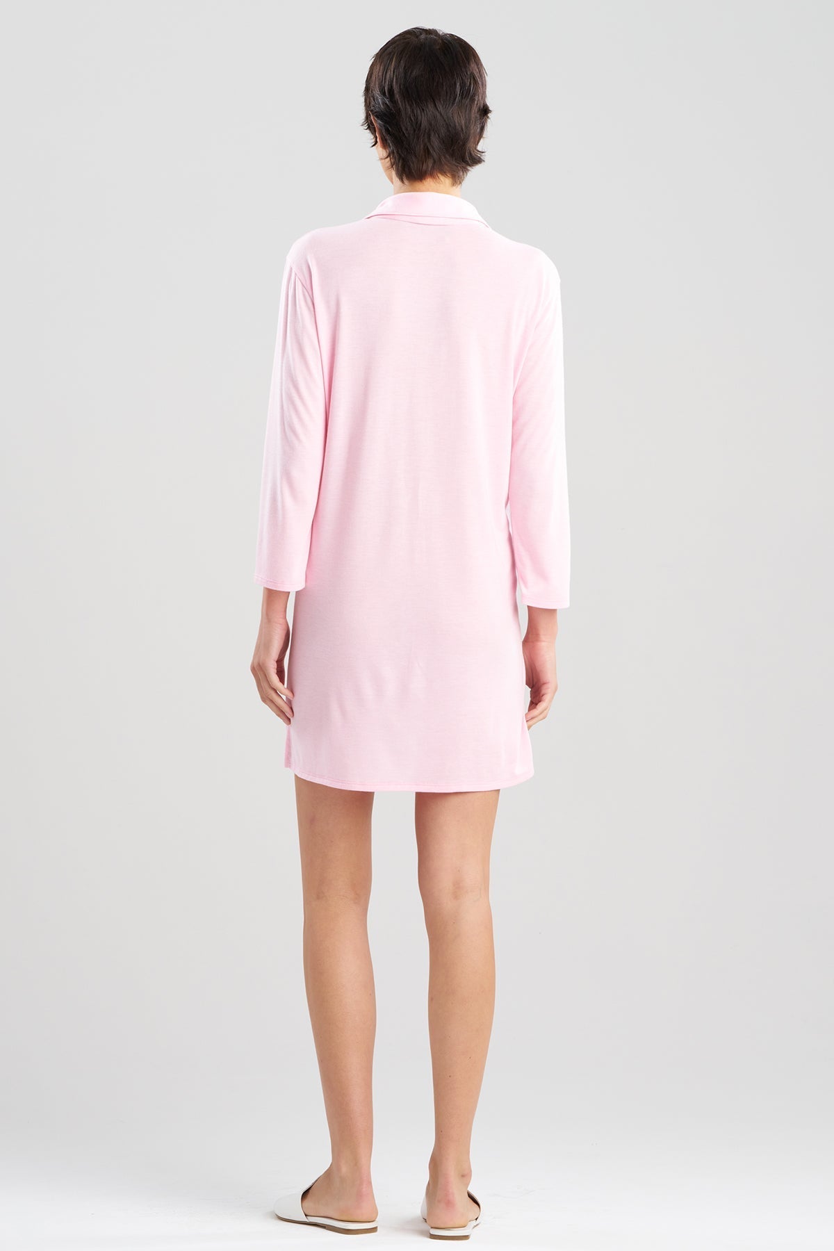 NATORI Shangri-La Embroidered TENCEL™ Sleepshirt