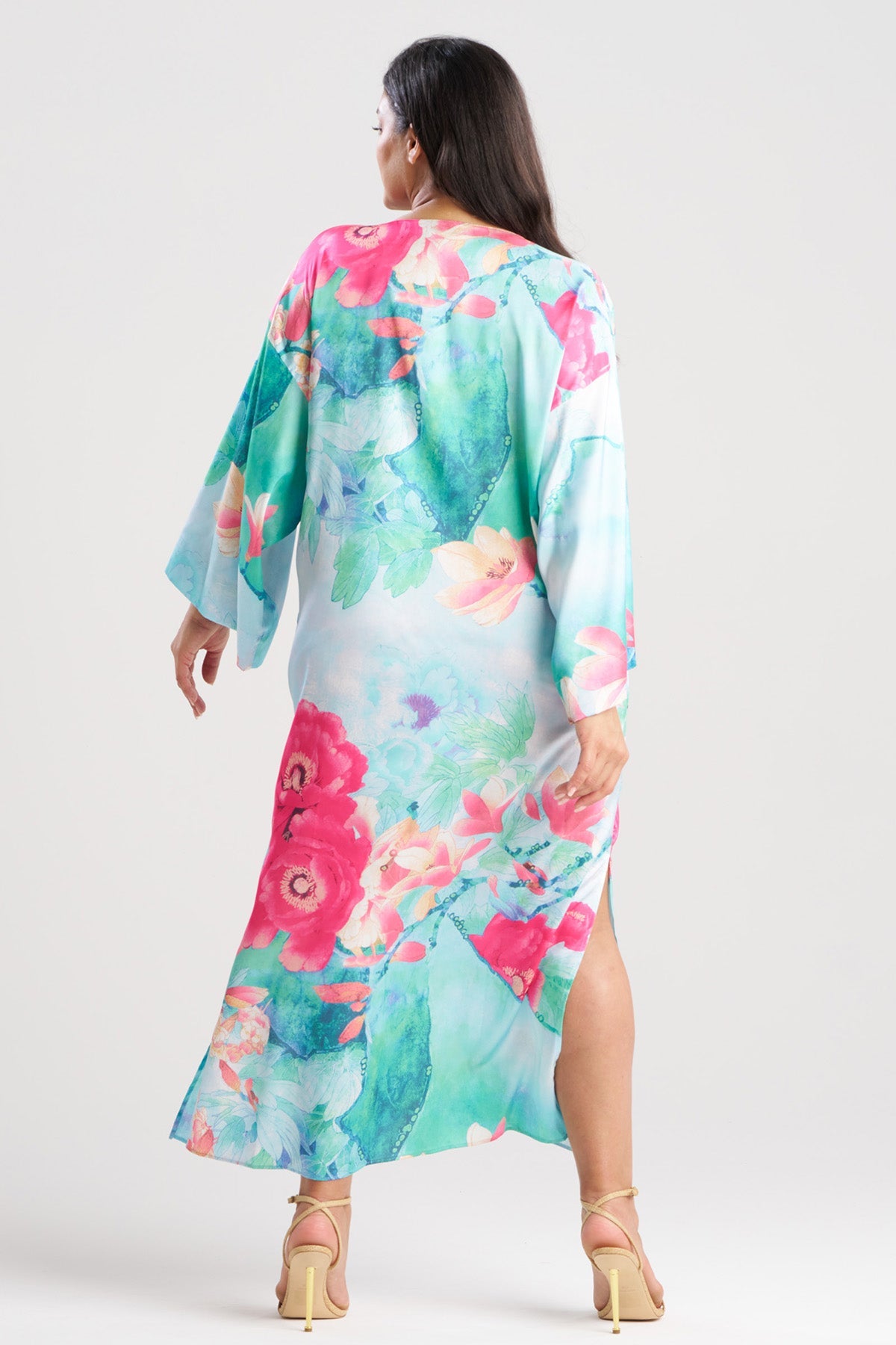 NATORI Floral Garden Caftan