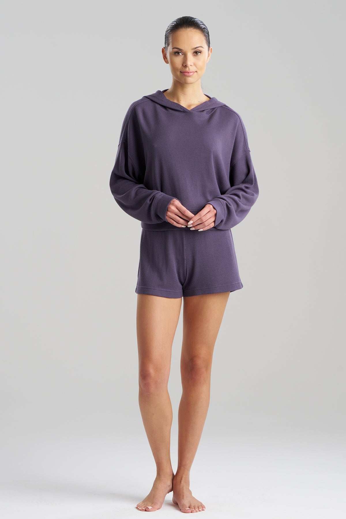 NATORI Mila Waffle Everywhere Hoodie
