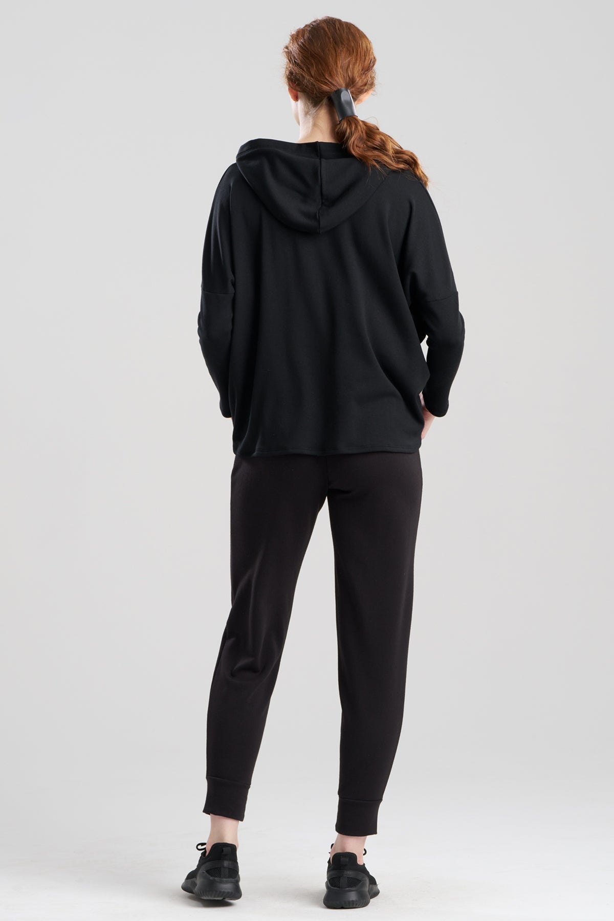 NATORI Cocoon Brushed French Terry Kimono Hoodie