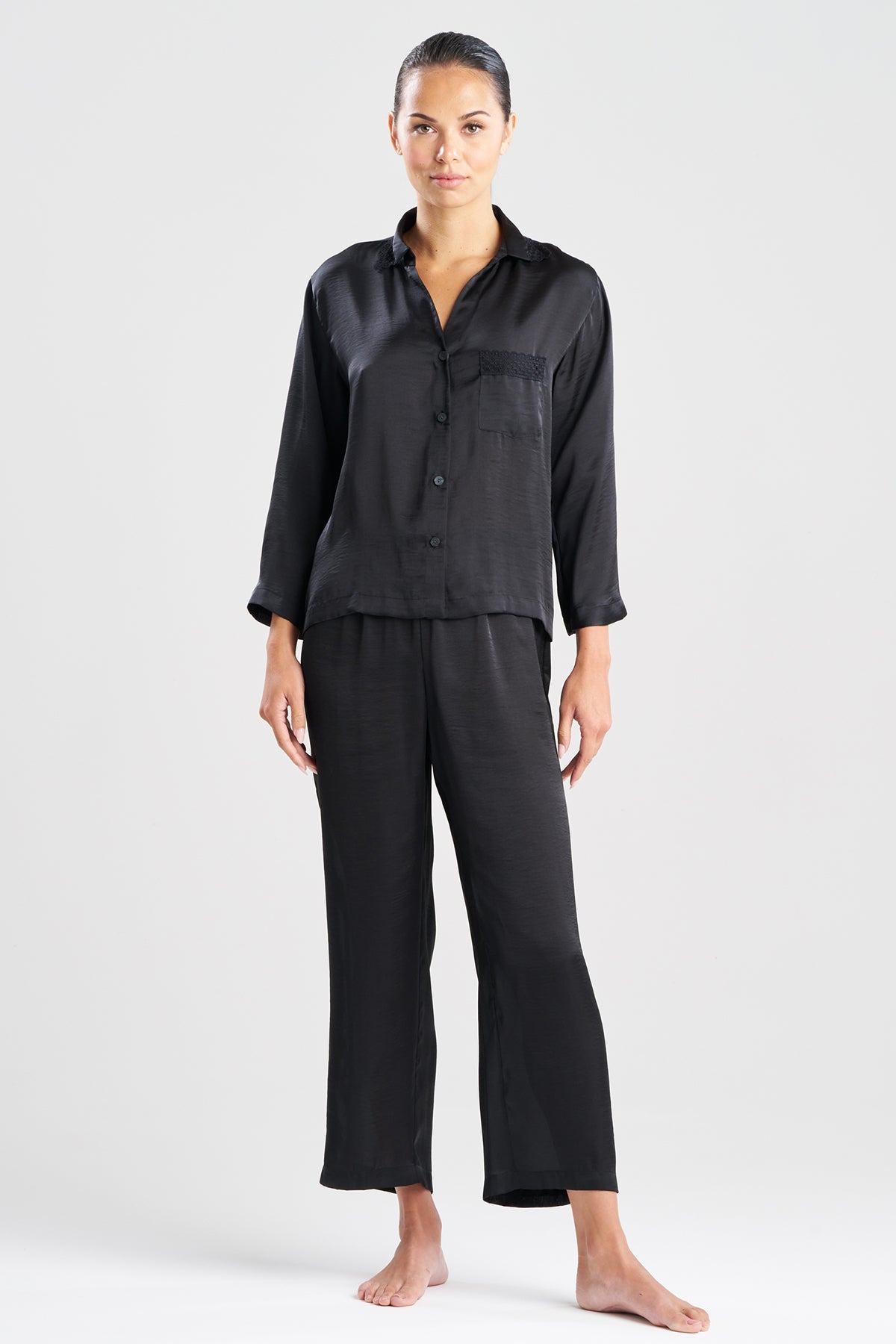 NATORI Ashley Icon Notch Lace PJ