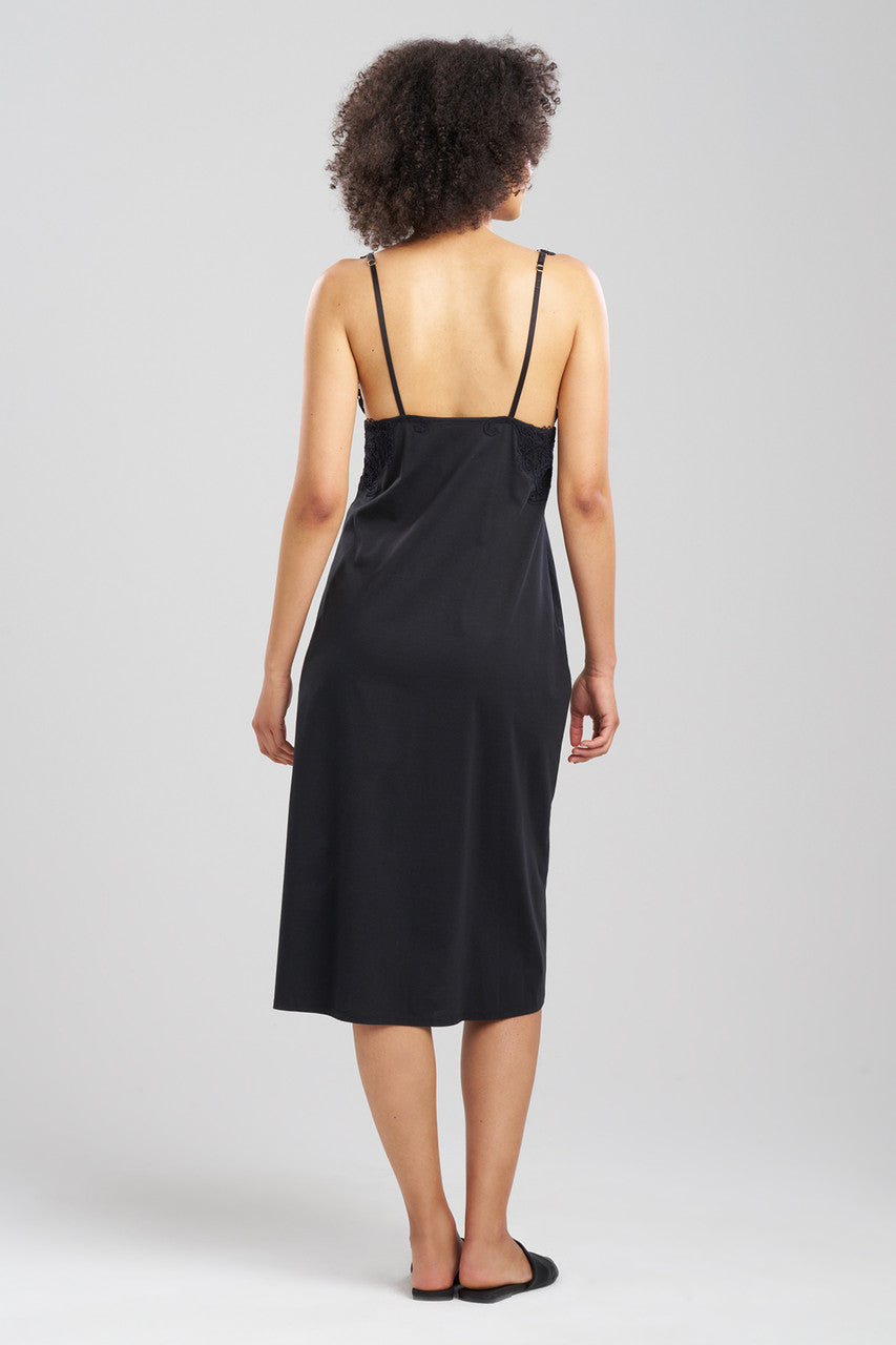 NATORI Buy Bliss Harmony Lace V-Neck Gown in Black Online