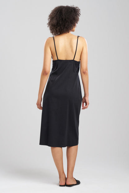 NATORI Buy Bliss Harmony Lace V-Neck Gown in Black Online