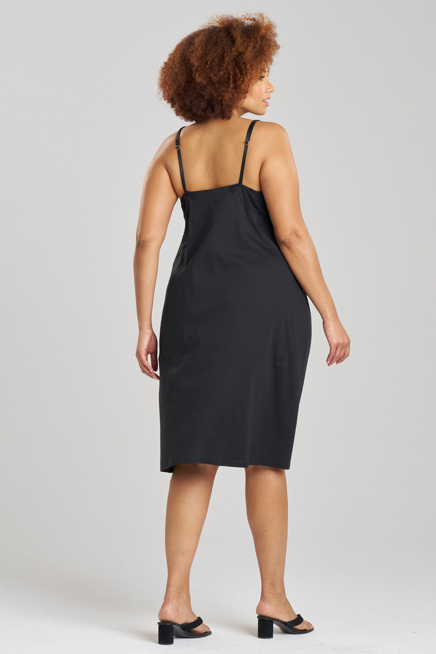 NATORI Buy Bliss Harmony Lace V-Neck Gown in Black Online