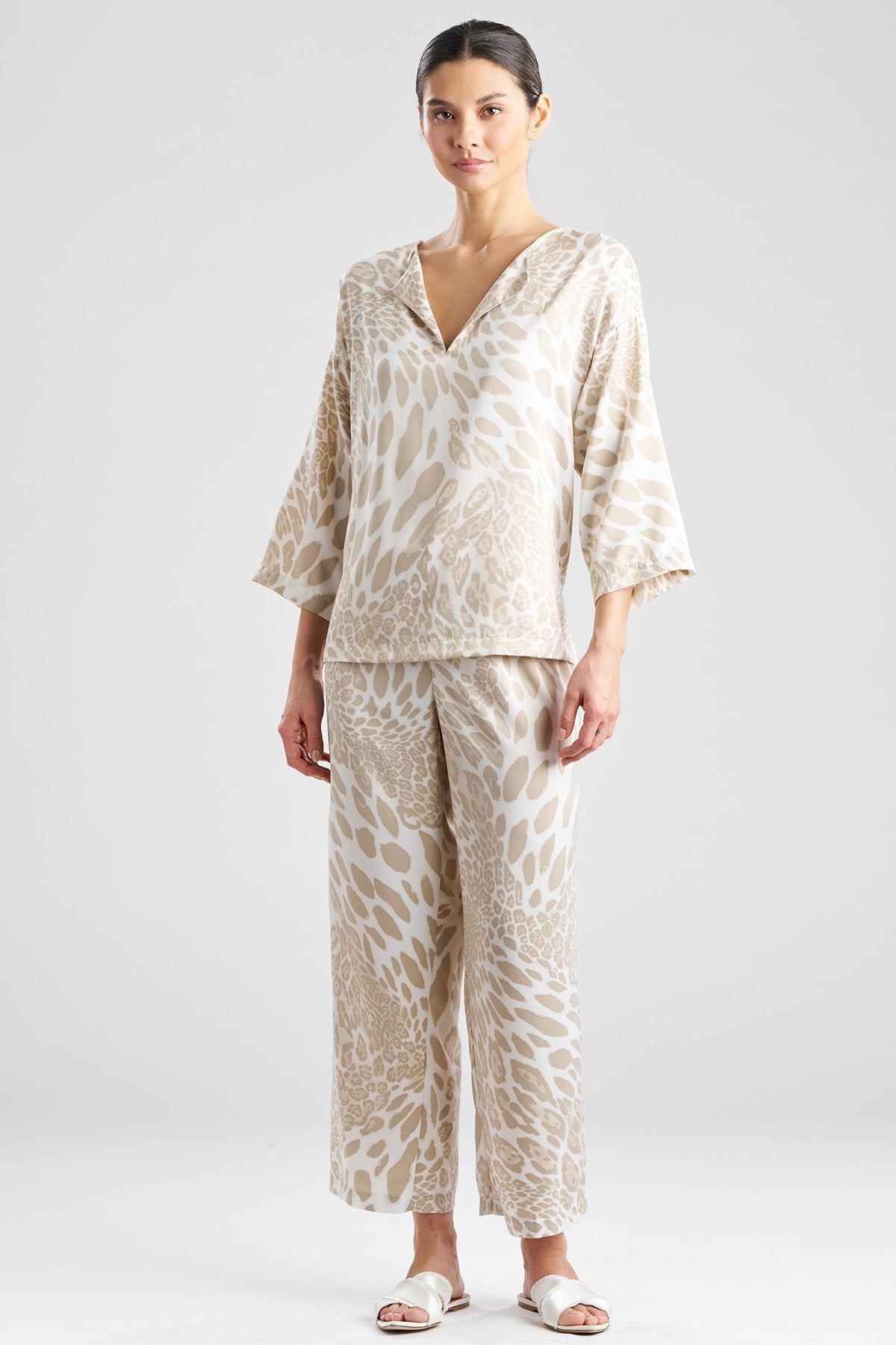 NATORI Luxe Leopard Pullover PJ