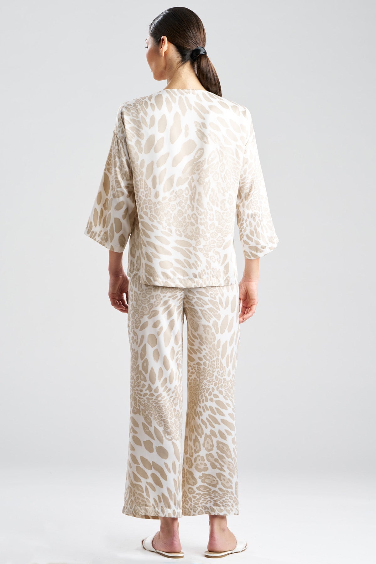 NATORI Luxe Leopard Pullover PJ