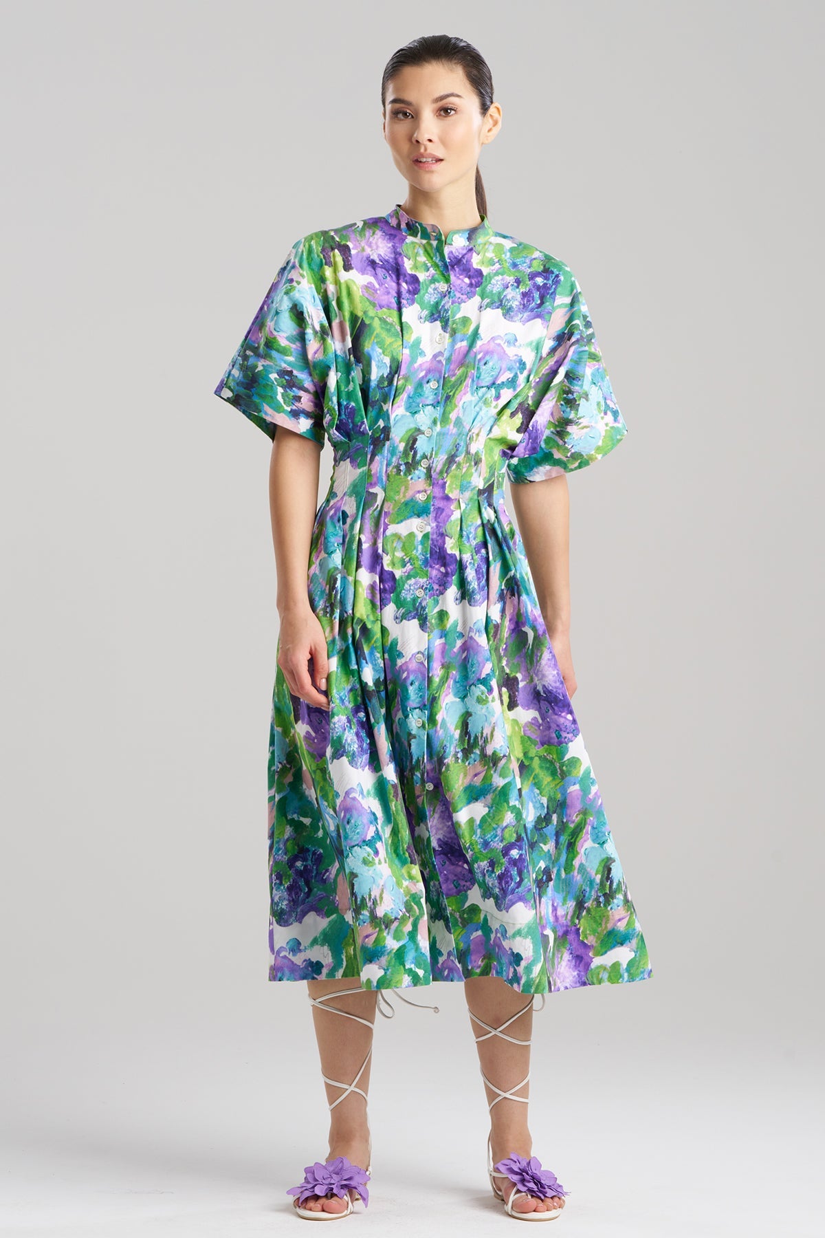 NATORI Ayame Cotton Dress