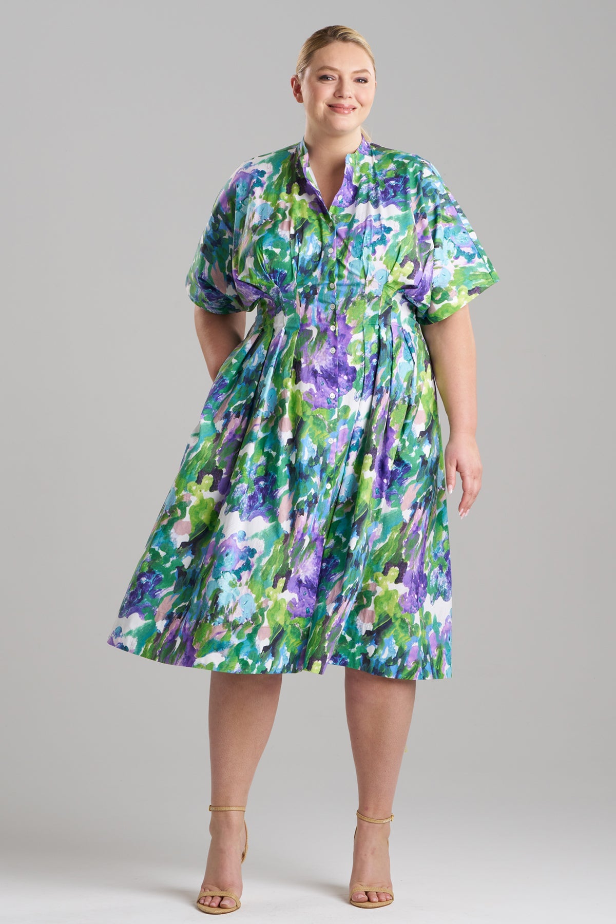 NATORI Ayame Cotton Dress
