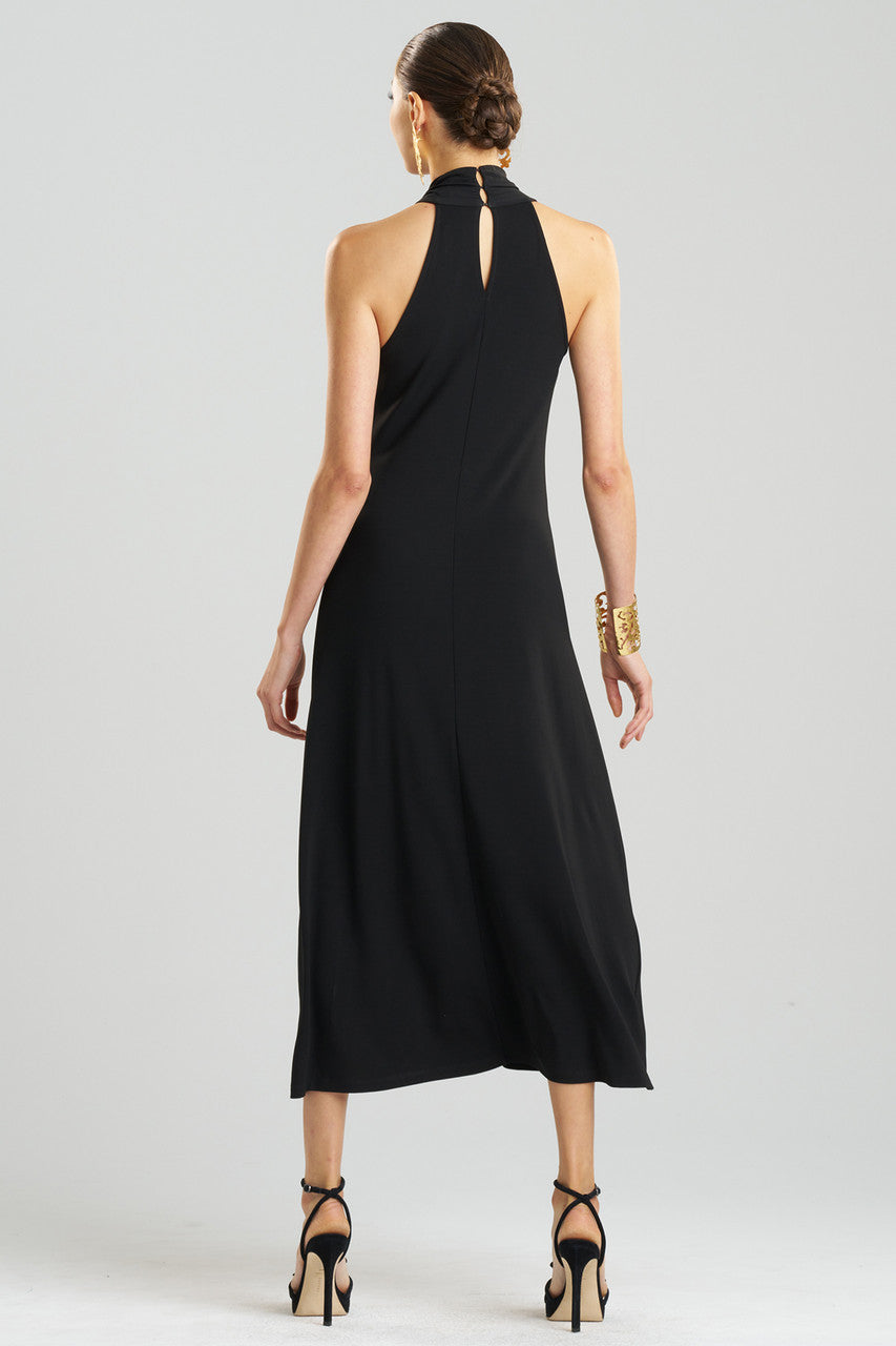 NATORI Buy Matte Jersey Maxi Dress in Black Online