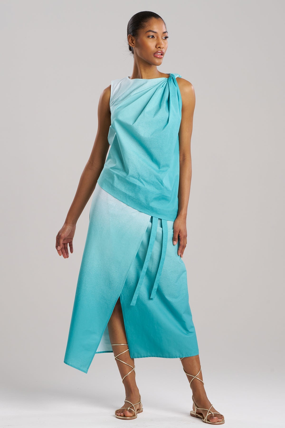 NATORI Akari Cotton Origami Top
