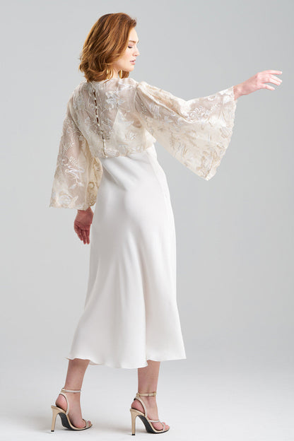 NATORI Buy Couture Piña Embroidered Top in Natural Online