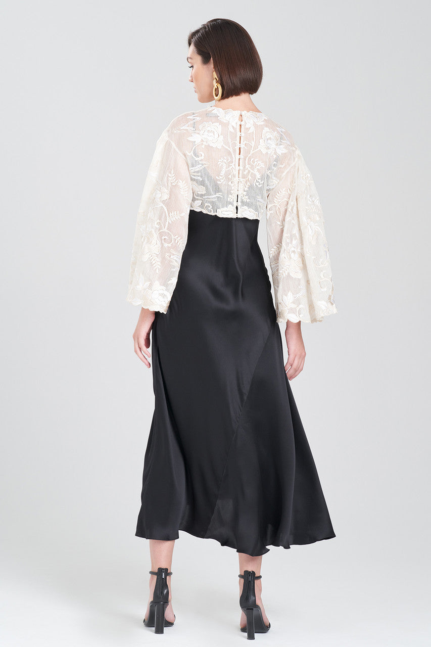 NATORI Buy Couture Piña Embroidered Top in Natural Online