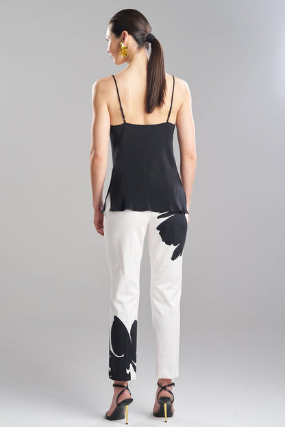 NATORI Buy Key Essentials Cowl Silk Cami in Black Online