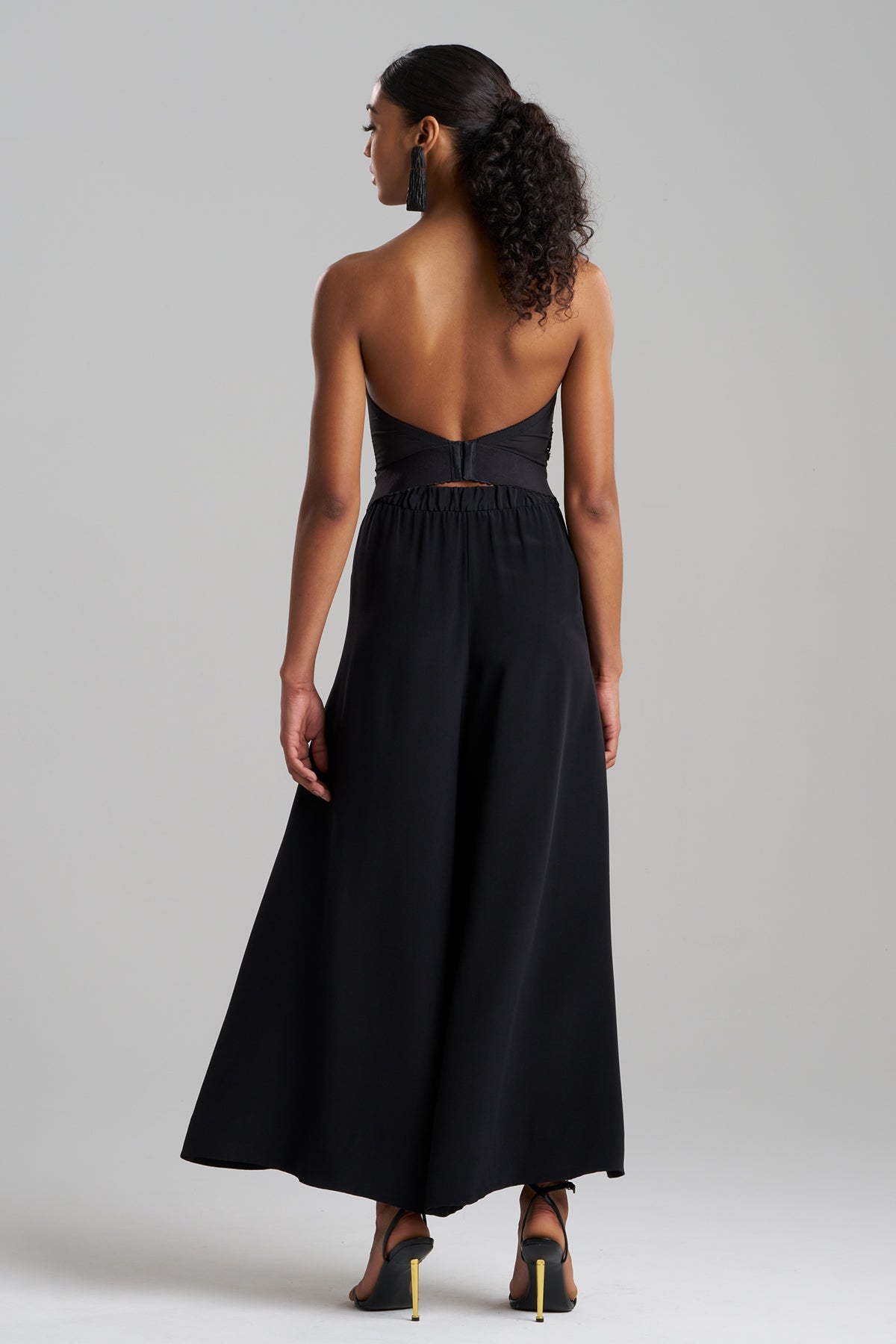 NATORI Couture Habotai Embellished Bustier