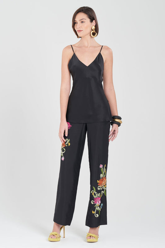 NATORI Key Essentials V-Neck Silk Cami