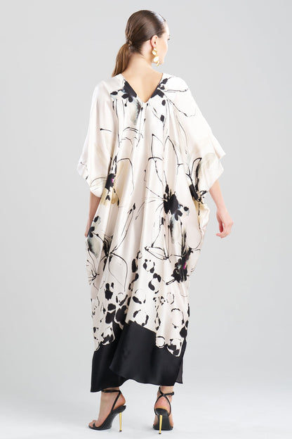 NATORI Yumi Silk Caftan