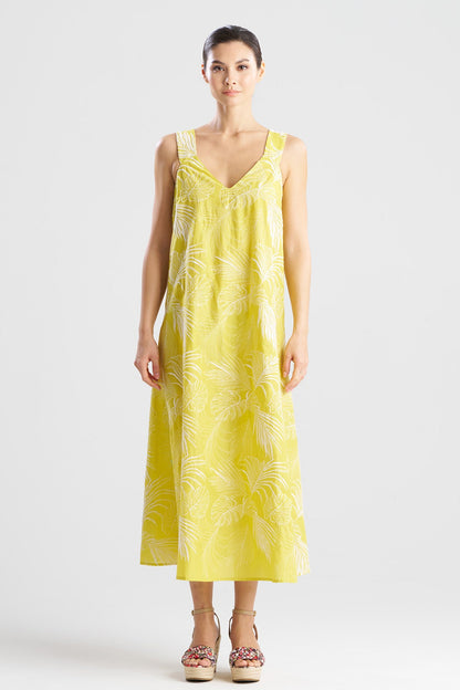 NATORI Palm Maxi Dress
