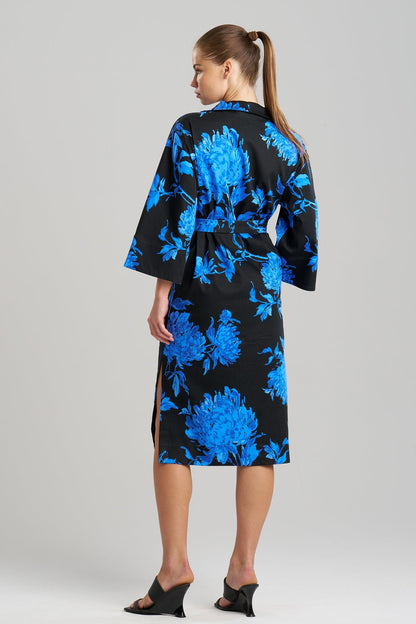 NATORI Buy Miyako Printed Cotton Chino Kimono Shirtdress online