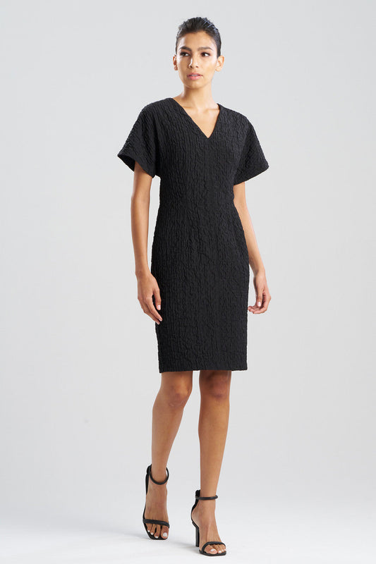 NATORI Buy Crinkle Jacquard Dolman Dress online