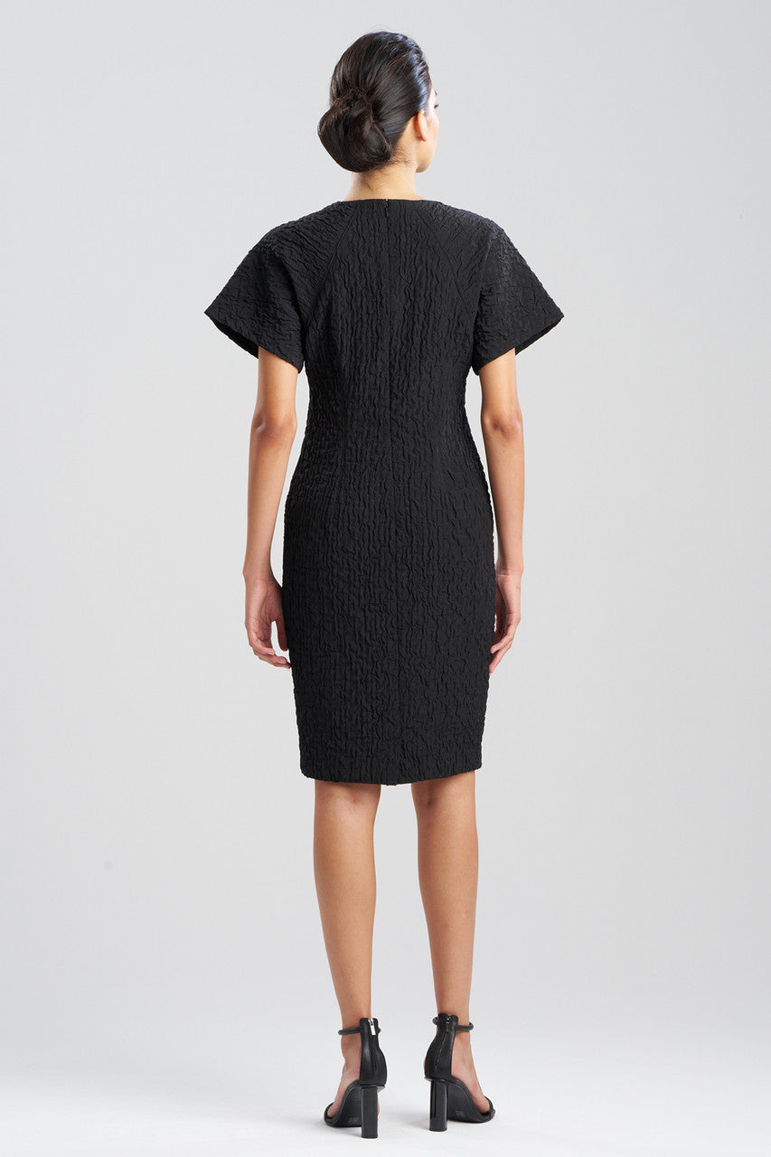 NATORI Buy Crinkle Jacquard Dolman Dress online