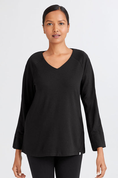 NATORI Buy Women's Arm Access Shirt in Black Online