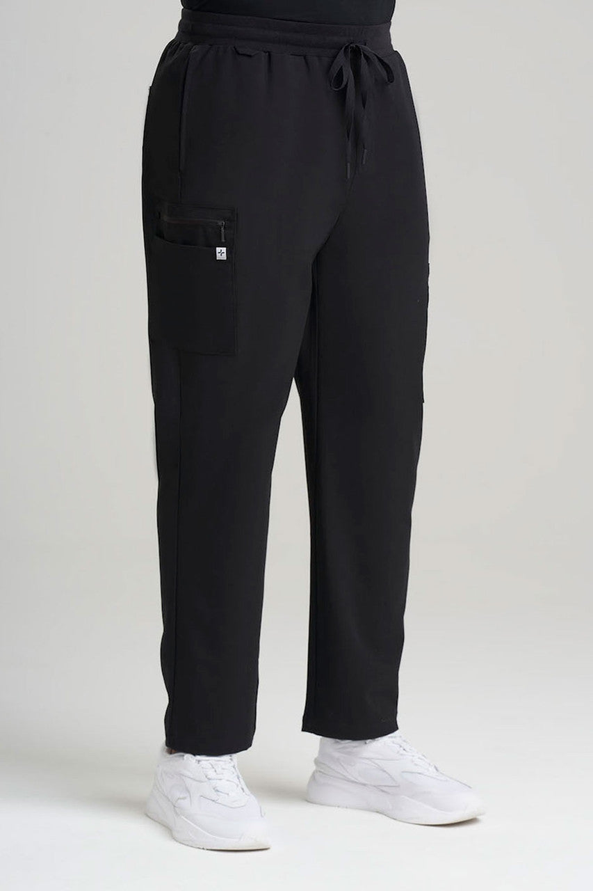 NATORI Buy Men's 7-Pocket Straight Leg Scrub Pants in Black Online