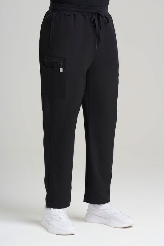 NATORI Buy Men's 7-Pocket Straight Leg Scrub Pants in Black Online