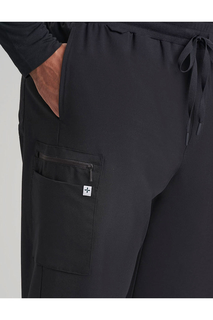 NATORI Buy Men's 7-Pocket Straight Leg Scrub Pants in Black Online