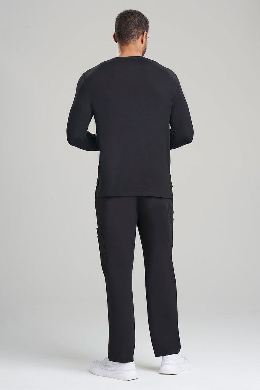 NATORI Buy Men's Long Sleeve Underscrub Shirt in Black Online