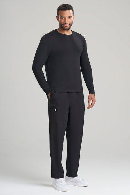 NATORI Buy Men's Long Sleeve Underscrub Shirt in Black Online