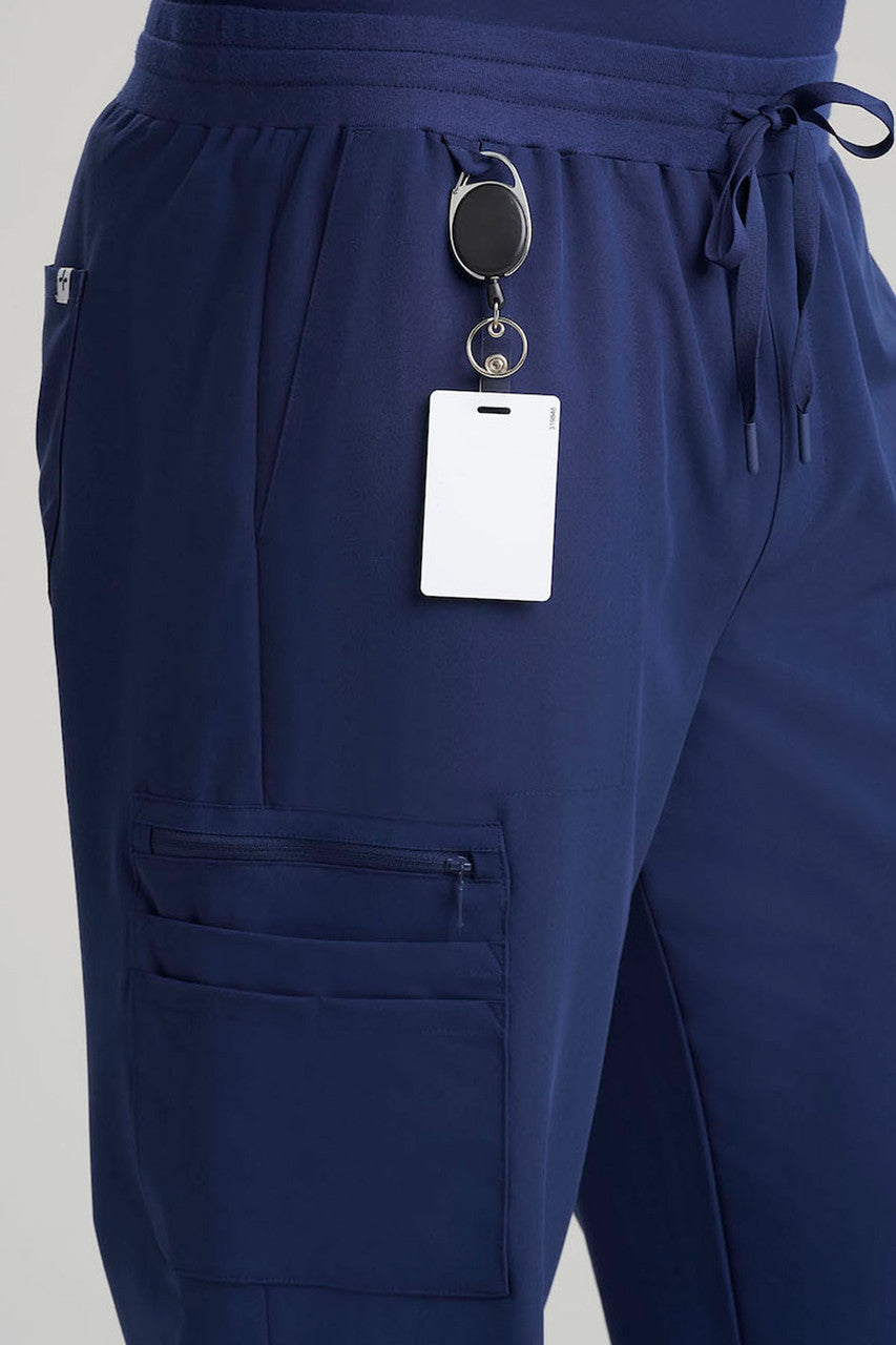 NATORI Buy Men's 10-Pocket Jogger Scrub Pants in Navy Online