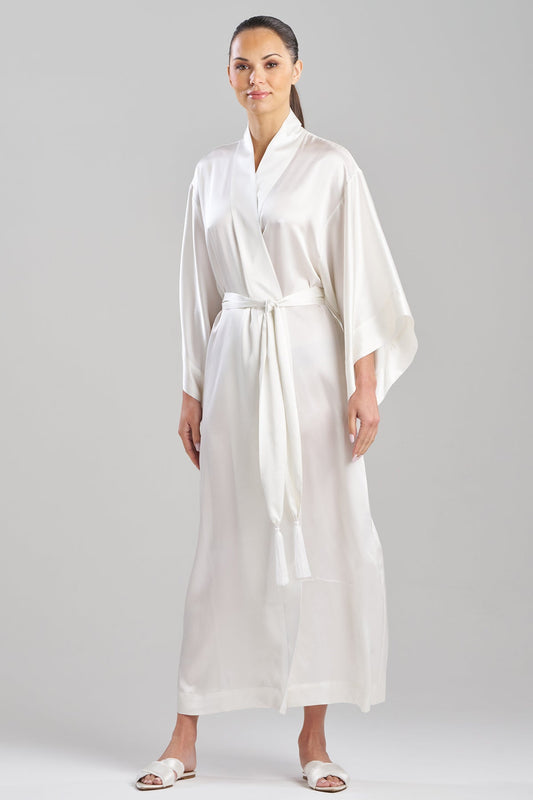 NATORI Key Essentials Silk Robe