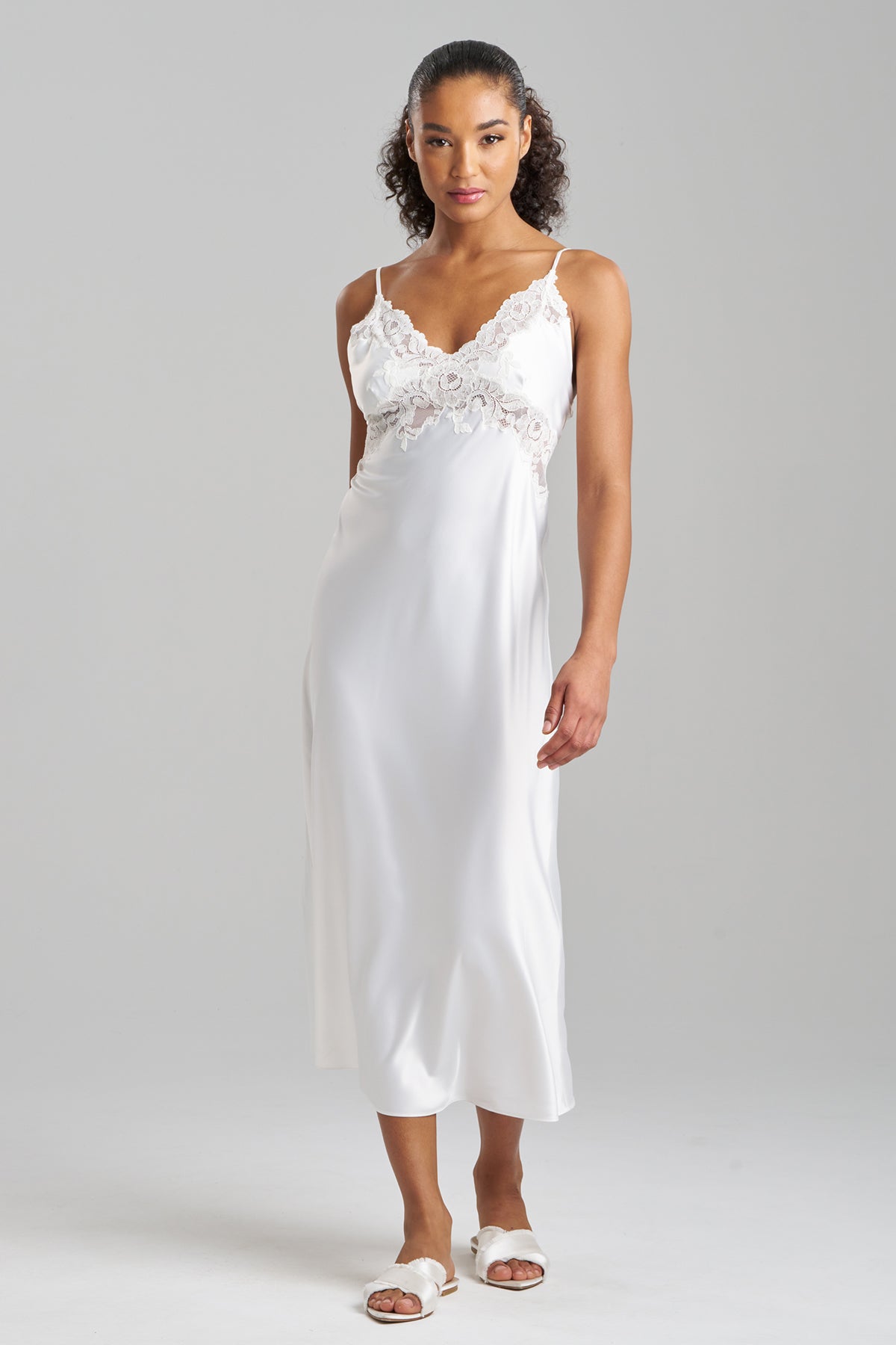 NATORI Peony Glamour Slip Dress