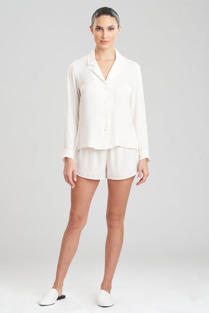 NATORI Buy Fairytale Long Sleeve PJ in Warm White Online
