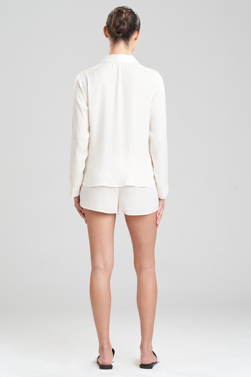 NATORI Buy Fairytale Long Sleeve PJ in Warm White Online