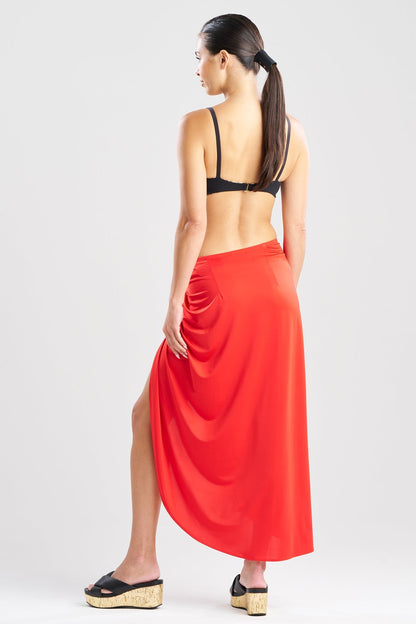 NATORI Solid Jersey Pareo