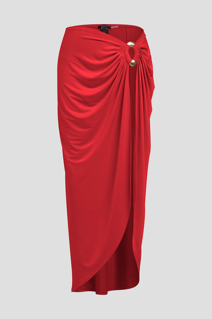 NATORI Solid Jersey Pareo