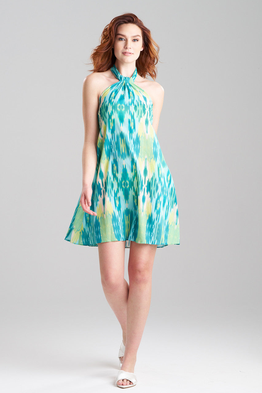 NATORI Buy Ibiza Halter Dress in Regatta Combo Online