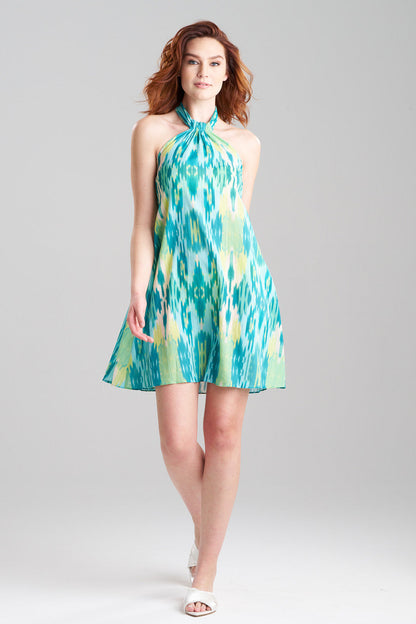 NATORI Buy Ibiza Halter Dress in Regatta Combo Online