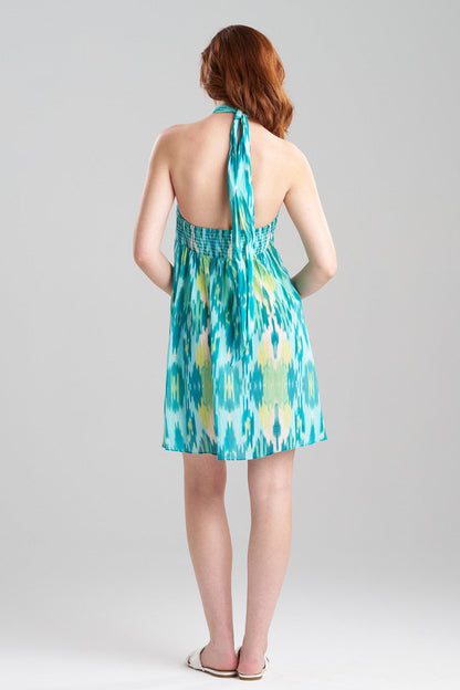 NATORI Buy Ibiza Halter Dress in Regatta Combo Online