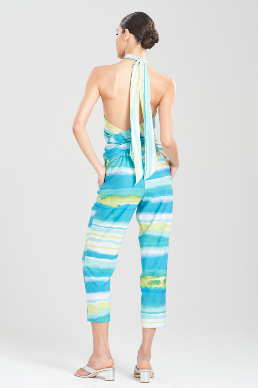 NATORI Buy Nikko Getaway Halter Top in Aqua Mist Online