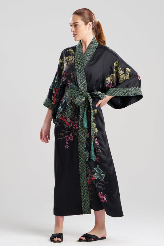 NATORI Couture Nara Silk Robe